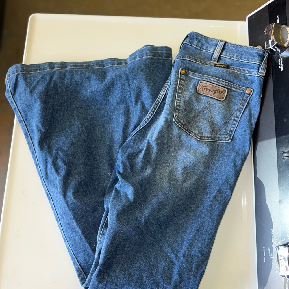 Wrangler Blue Relaxed Jeans Classic Style